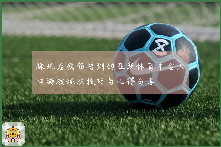 踩坑后我领悟到的亚新体育平台入口游戏玩法技巧与心得分享