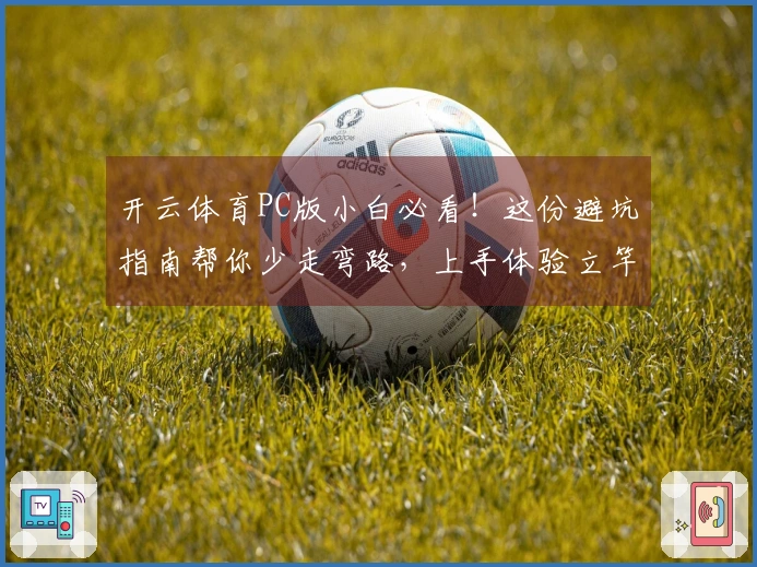 开云体育PC版小白必看！这份避坑指南帮你少走弯路，上手体验立竿见影